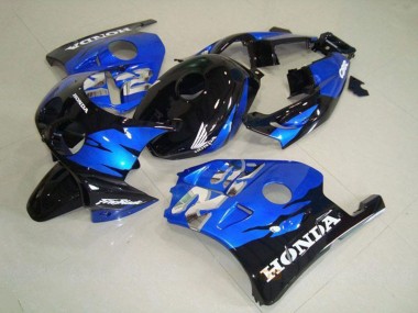 1990-1998 Honda CBR250RR MC22 Motorcycle Fairings - Blue Glossy Black UK