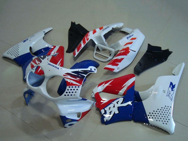 1992-1993 Honda CBR900RR 893 Motorcycle Fairings - White Red Blue UK