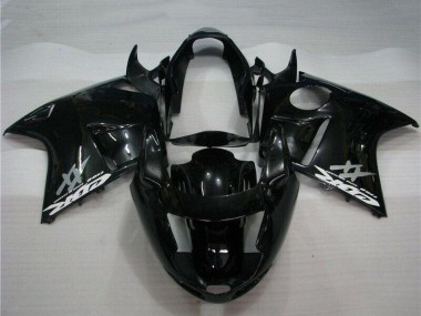1996-2007 Honda CBR1100XX Blackbird Motorcycle Fairing Kits - Glossy Black UK