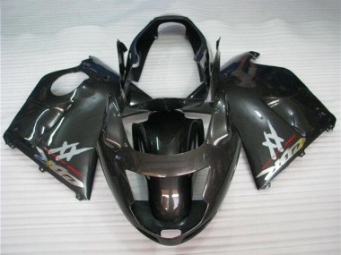 1996-2007 Honda CBR1100XX Blackbird Abs Motorcycle Fairing - Glossy Black UK