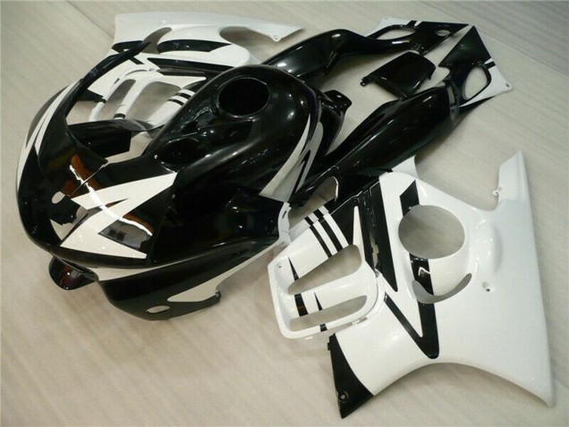 1995-1996 Honda CBR600 F3 Motorcycle Fairings - White Glossy Black UK