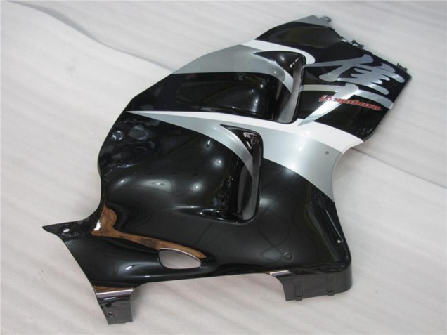 1996-2007 Suzuki GSXR 1300 Hayabusa Motorcycle Fairings - Silver Black UK