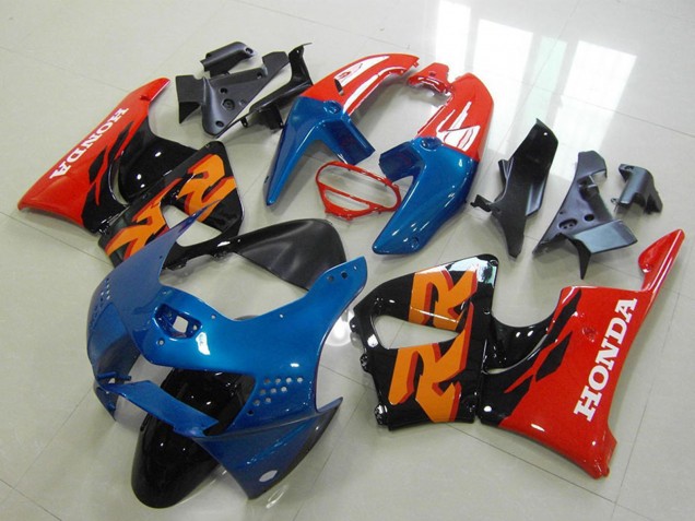 1998-1999 Honda CBR900RR 919 Motorcycle Fairings - Red Blue Glossy Black UK