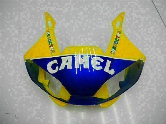 1998-2002 Yamaha YZF R6 Motorcycle Fairings - Yellow Blue White Camel Motul UK