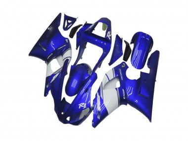2000-2001 Yamaha YZF R1 Motorcycle Fairing - Blue White UK
