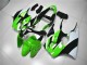 2000-2002 Kawasaki ZX6R Motorcycle Fairing Kits - Green White Black UK