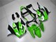 2000-2002 Kawasaki ZX6R Motorcycle Fairing Kits - Green White Black UK
