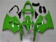 2000-2002 Kawasaki ZX6R Motorcycle Fairings - Green Black UK