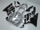 2001-2003 Honda CBR600 F4i Motorcycle Fairing - Silver Glossy Black UK