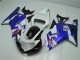 2001-2003 Suzuki GSXR 600/750 Motorcycle Fairings - White Blue Black UK