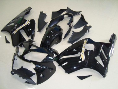 2002-2006 Kawasaki ZX12R Motorcycle Fairing Kits - Glossy Black UK