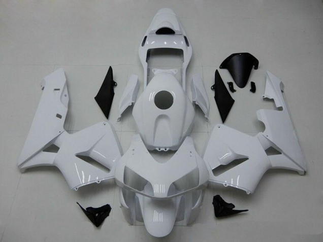 2003-2004 Honda CBR600RR Motorcycle Fairings - Glossy White UK