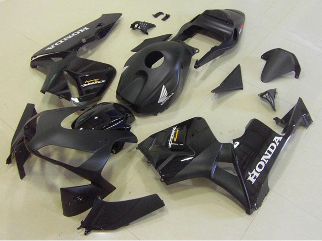 2003-2004 Honda CBR600RR Motorcycle Fairing Kits - Glossy Black Matte Black UK