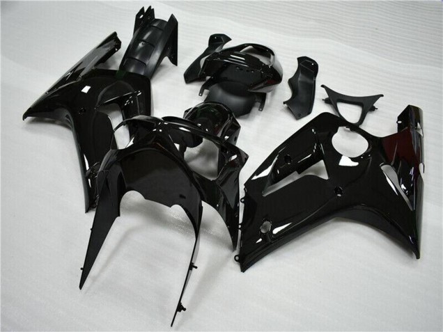 2003-2004 Kawasaki ZX6R Motorcycle Fairing - Glossy Black UK