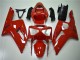 2003-2004 Kawasaki ZX6R Motorcycle Fairing Kits - Red UK