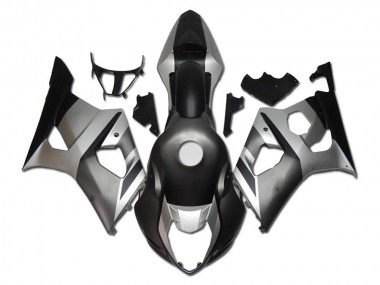2003-2004 Suzuki GSXR 1000 Motorcycle Fairings - Silver Grey Black UK