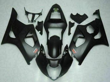 2003-2004 Suzuki GSXR 1000 Motorcycle Fairings - Matte Black Red UK