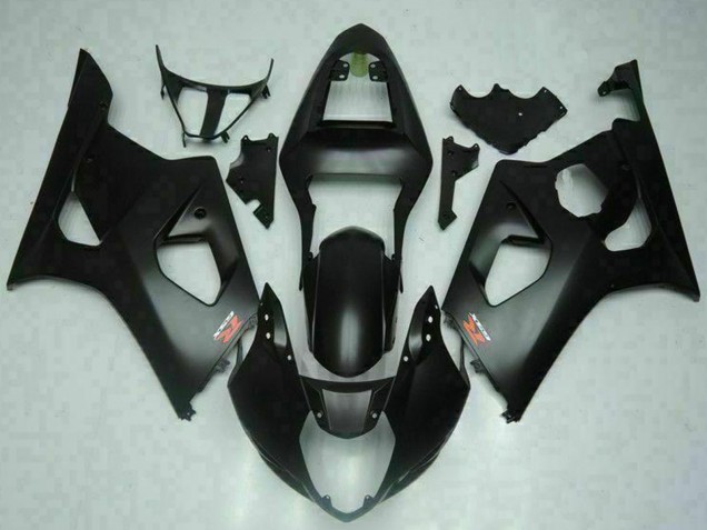 2003-2004 Suzuki GSXR 1000 Motorcycle Fairings - Matte Black Red UK