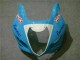 2003-2004 Suzuki GSXR 1000 Motorcycle Fairings - Blue White Yellow Rizla UK