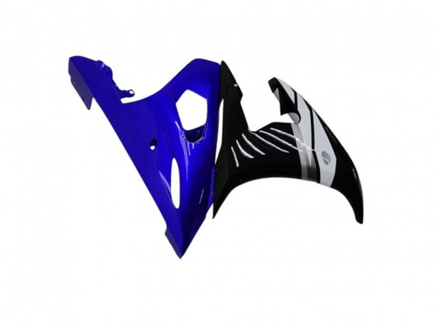 2003-2004 Yamaha YZF R6 Motorcycle Fairings - Blue White Glossy Black UK
