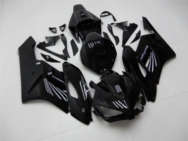 2004-2005 Honda CBR1000RR Motorcycle Fairings - Glossy Black Matte Black UK
