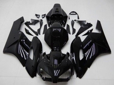 2004-2005 Honda CBR1000RR Motorcycle Fairings - Glossy Black Matte Black UK