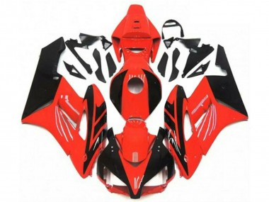 2004-2005 Honda CBR1000RR Motorcycle Fairings - Red Glossy Black UK