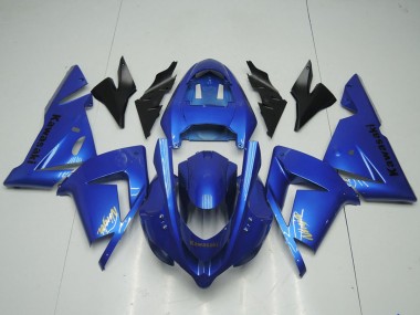 2004-2005 Kawasaki ZX10R Motorcycle Fairings - Blue UK