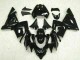 2004-2005 Kawasaki ZX10R Motorcycle Fairings - Glossy Black UK