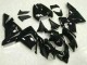 2004-2005 Kawasaki ZX10R Motorcycle Fairings - Glossy Black UK