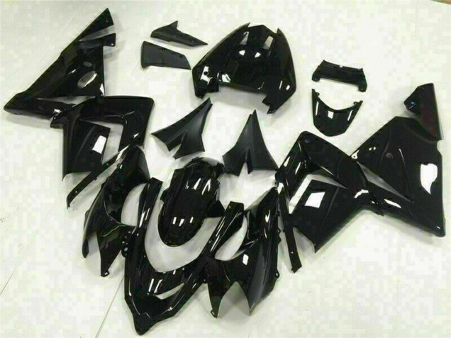 2004-2005 Kawasaki ZX10R Motorcycle Fairings - Glossy Black UK
