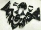 2004-2005 Kawasaki ZX10R Motorcycle Fairings - Glossy Black UK