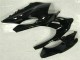 2004-2005 Kawasaki ZX10R Motorcycle Fairings - Glossy Black UK
