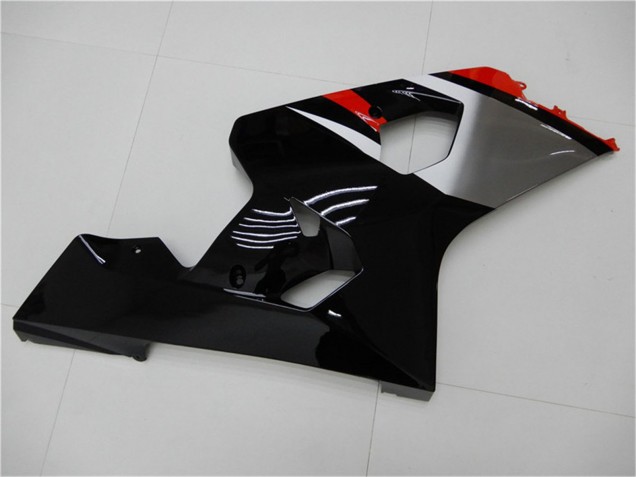 2004-2005 Suzuki GSXR 600/750 Motorcycle Fairings - Red Silver Black UK