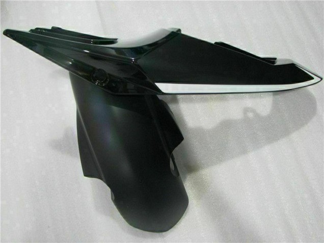 2004-2005 Suzuki GSXR 600/750 Motorcycle Fairings - Glossy Black Matte Black Red Decal UK