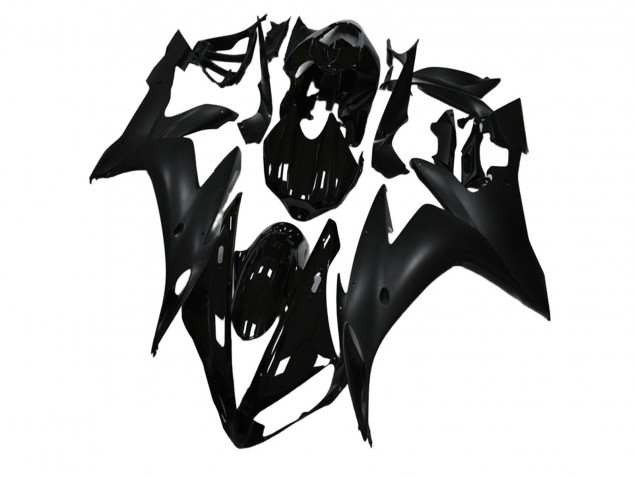2004-2006 Yamaha YZF R1 Motorcycle Fairings - Glossy Black Matte Black UK