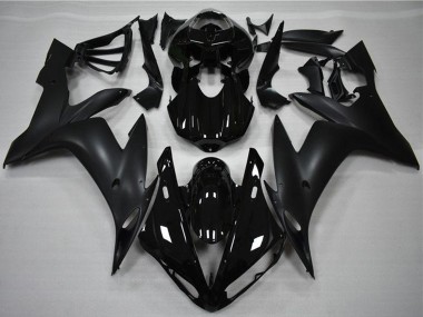 2004-2006 Yamaha YZF R1 Motorcycle Fairings - Glossy Black Matte Black UK