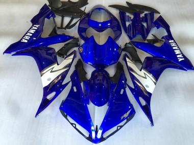 2004-2006 Yamaha YZF R1 Motorcycle Fairings - Blue White UK