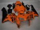 2005-2006 Honda CBR600RR Motorcycle Fairing - Orange Black Flame UK