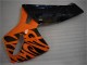 2005-2006 Honda CBR600RR Motorcycle Fairing - Orange Black Flame UK