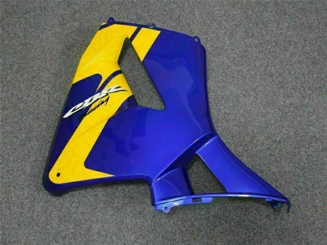 2005-2006 Honda CBR600RR Motorcycle Fairings - Yellow Blue UK