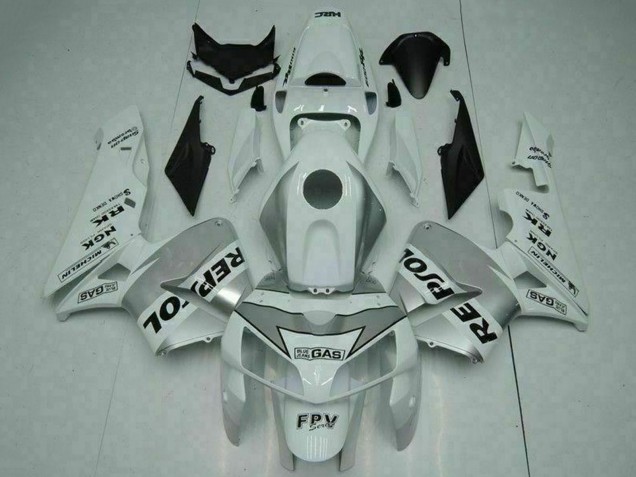 2005-2006 Honda CBR600RR Motorcycle Fairing - White UK