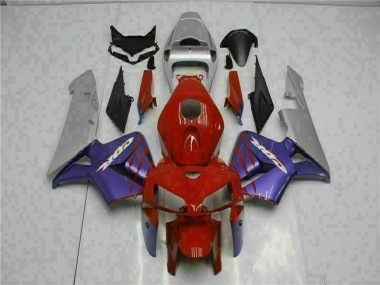 2005-2006 Honda CBR600RR Motorcycle Fairings - Red Purple Grey UK