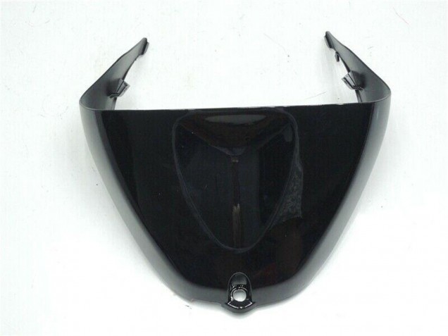 2005-2006 Kawasaki ZX6R Motorcycle Fairings - White Glossy Black UK