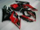 2005-2006 Suzuki GSXR 1000 Motorcycle Fairings - Red Glossy Black Matte Black UK