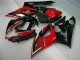 2005-2006 Suzuki GSXR 1000 Motorcycle Fairings - Red Glossy Black Matte Black UK