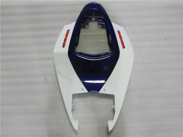2005-2006 Suzuki GSXR 1000 Motorcycle Fairing Kits - White Blue Glossy Black UK