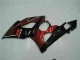 2005-2006 Suzuki GSXR 1000 Motorcycle Fairing - Red Glossy Black UK