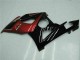 2005-2006 Suzuki GSXR 1000 Motorcycle Fairings - Red Silver Glossy Black UK