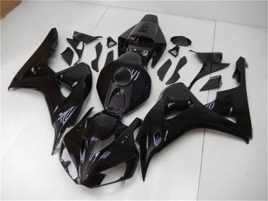 2006-2007 Honda CBR1000RR Motorcycle Fairings - Glossy Black UK